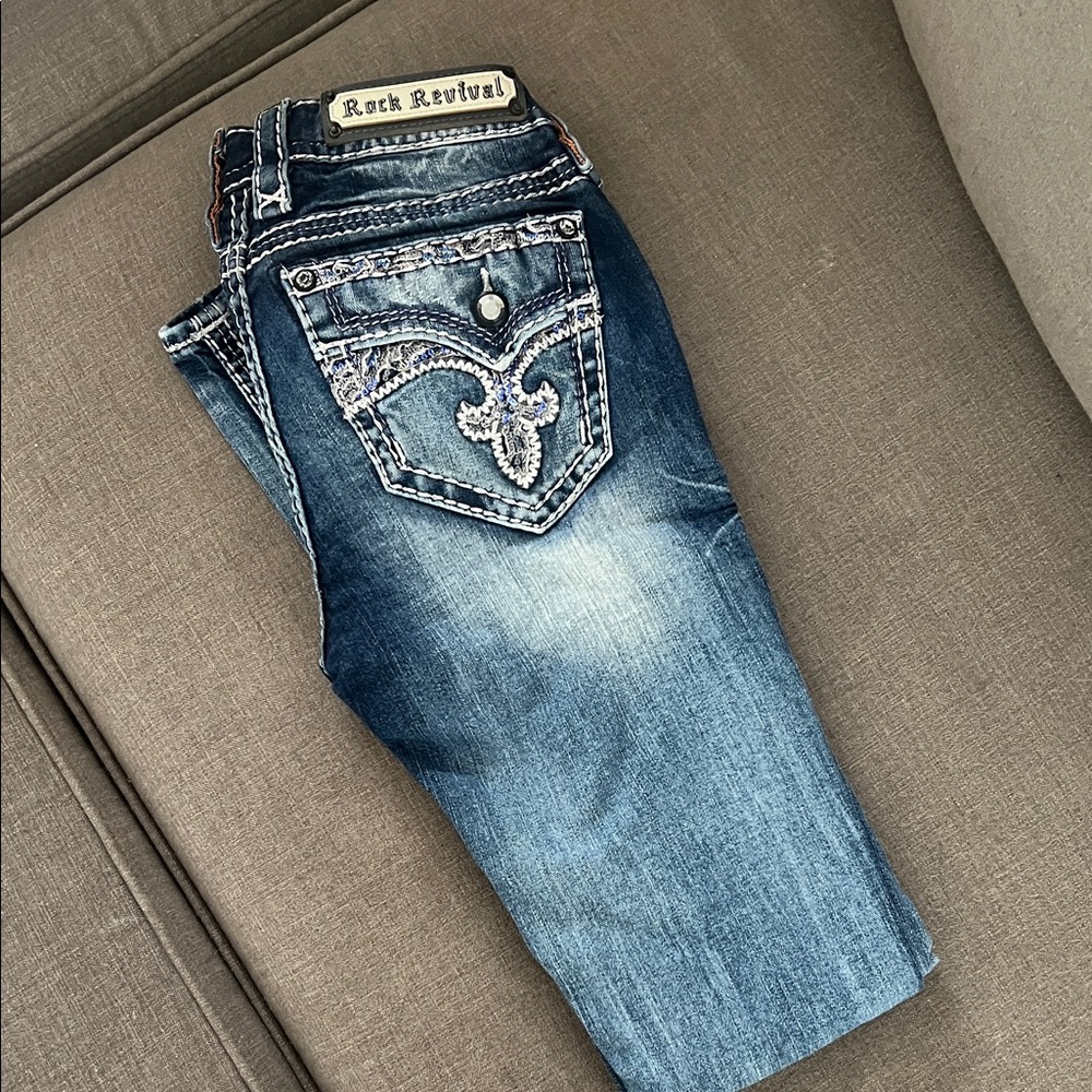 Rock Revival Women's Mid rise Skinny Jeans